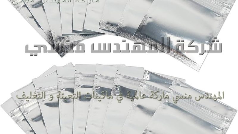 اكياس المونيوم للبودرة الطبية